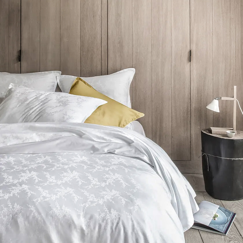 Cotton 330TC Sateen Jacquard Hotel Cover và Tấm đặt
