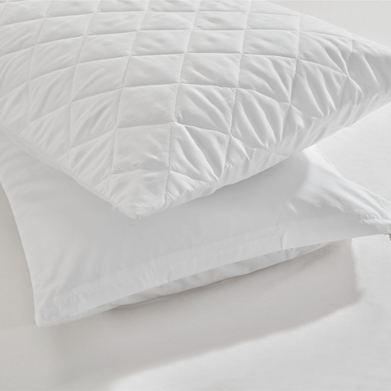 Bộ phận bảo vệ gối khách sạn có khóa kéo không thấm nước 100gsm