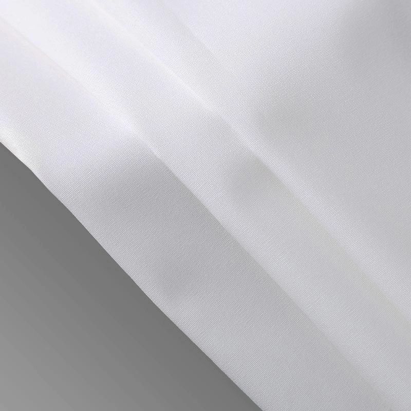 50 Cotton 50 Polyester Plain Weave White 200t Hotel Dệt vải dệt