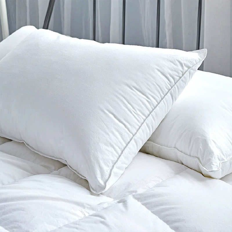 Nhiều buồng sang trọng 90% Goose Down Feather Hotel Gối ngủ