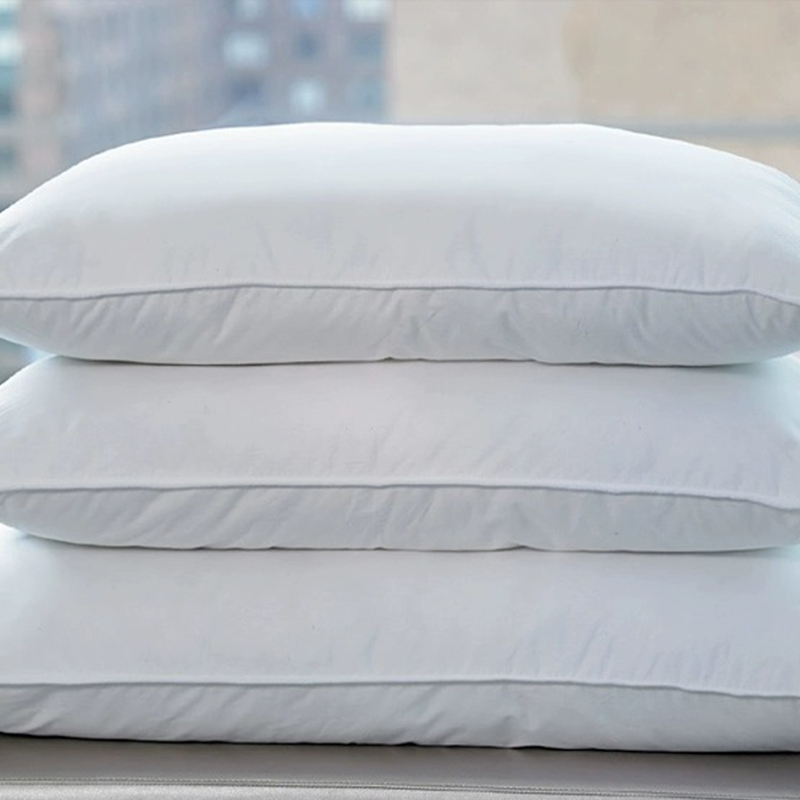 Bông 233t vỏ 50% vịt trắng xuống gối cho khách sạn Bông 233t vỏ 50% vịt trắng xuống gối cho khách sạn