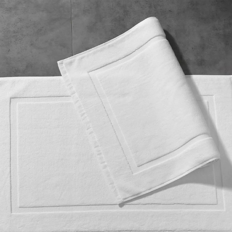100 % cotton 32s/2 vòng lặp khung biên giới Mat Hotel