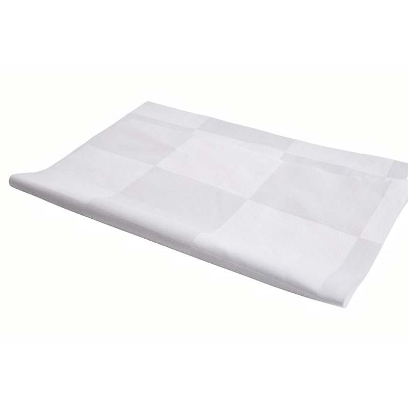 Jacquard 9cm Squares Fabing cho bộ đồ giường khách sạn