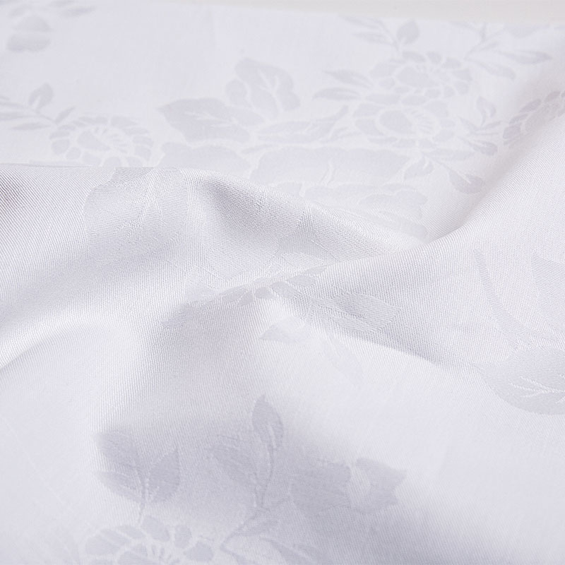 Vải cotton sateen jacquard dệt vải khách sạn